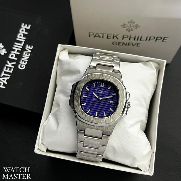 1. Patek Philippe Geneva Luxury Stainless Steel Watch