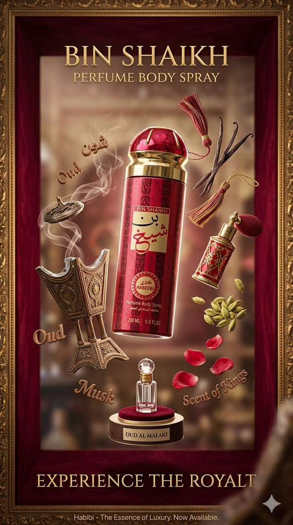 Bin Shaikh — Perfume Body Spray by Habeebi (200ml / 6.8 fl.oz.)